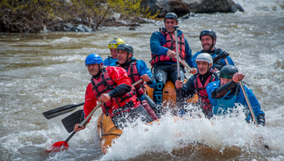 Rafting in the Debed river 