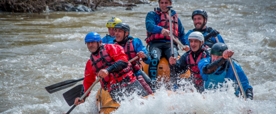 Rafting in the Debed river 